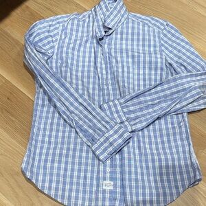 Frank and Eileen Button down. Plaid. Medium. Excellent condition